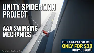 NEW UPDATE ON MY UNITY SPIDERMAN PROJECT CHECK DESCRIPTION