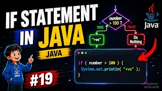 If statement in Java Explained with Example Chapter-19 Java Tutorial For Beginners