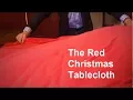 Red Christmas Tablecloth