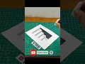 GAMBAR 3 DIMENSI TANGGA #shorts #gambar3d #tangga3d