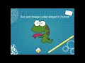 Label widget in Tkinter - python