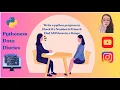 Python interview question solved Check if a Number is Prime Find All Primes in a Range