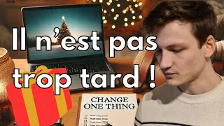L'année se termine, et c'est l'occasion parfaite de changer les choses.