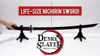 demon slayer nichirin sword proplica review tanjiro kamado