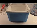 Igloos Laguna Small 9 QT Ice Chest Cooler Fuchsia Burst Hard Shell Portable Cooler Box Perfect si