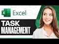 How To Build A Task Management Dashboard in Excel 2026 Full Tutorial