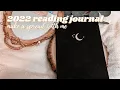 2022 reading journal walkthrough and Hawthorne legacy spread