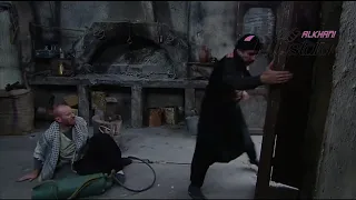 العكيد يضرب النمس كف ويحبسه داخل الدكانة باب الحارة ٤ مصطفى الخاني علي كريم 