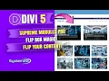 Divi 5 Supreme Pro Flip Box Module Tutorial - Create Amazing Interactive Boxes