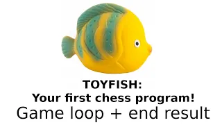 Toyfish CHESS ENGINE in PYTHON for ABSOLUTE BEGINNERS - CLI end result