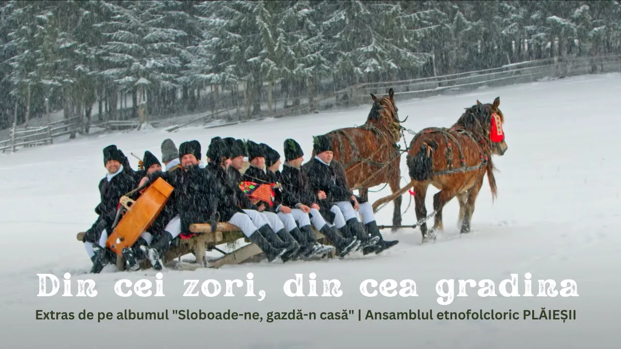 Ansamblul etnofolcloric Plaiesii - Din cei zori, din cea gradina