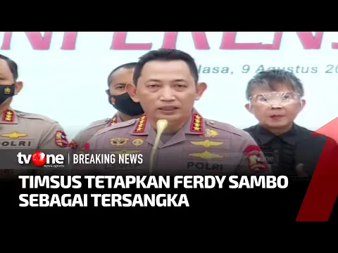 [BREAKING NEWS] Ferdy Sambo Tersangka Pembunuhan Brigadir J
