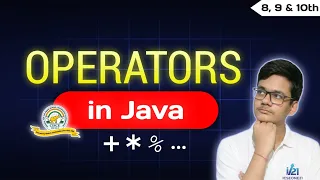 Mathematical operators Logical operators Relational operators Shorthand operators in Java