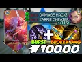 META KARRIE ATTACK SPEED HACK BUILD!! 500% SPEED HACK!?😱 ( MUST TRY! ) KARRIE BEST BUILD 2025‼️