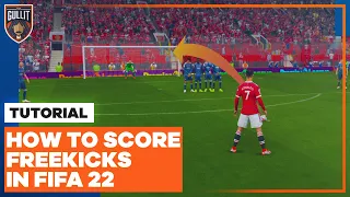 how to score free kicks in fifa 22 free kick tutorial