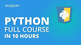 Python Tutorial Python Tutorial For Beginners - Full Course Python Programming Simplilearn