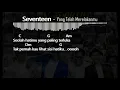 Lagu Seventeen |  Yang Telah Merelakanmu (Chord dan Lirik Lagu)