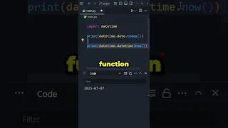 Get Date Time in Python in Seconds