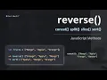 Day 2 - 10 JavaScript Methods Explained reverse concat split slice sort