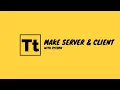How to Create Server and Client in Python