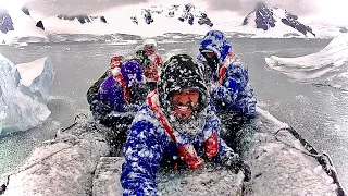 We Got Stranded in a Blizzard in Antarctica 🇦🇶