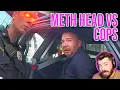 Road Raging Dumbass Threatens Cop