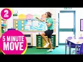 5 Minute Move | Kids Workout 2 | The Body Coach TV