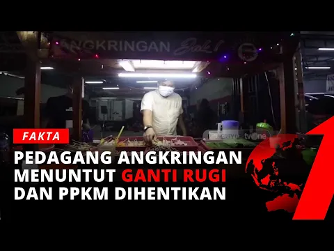 Kenyataan Pahit di Balik PPKM, Pedagang Gugat Presiden Jokowi