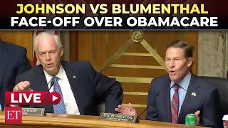 Obamacare Fraud Play Your Video Later Sen Johnson Clashes With Blumenthal In Fiery Hearing 