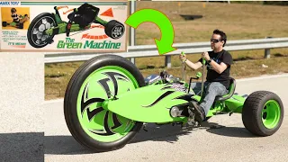 The Green Machine - REAL Motorcycle Modeled After Popular 1970s Toy