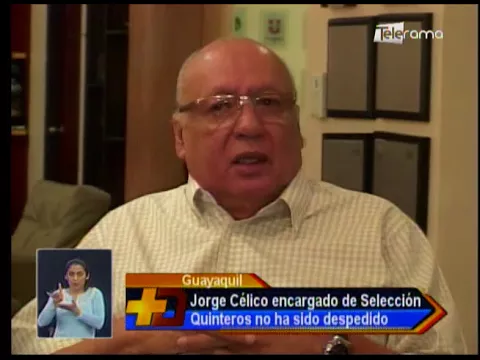 Jorge Célico encargado de selección, Quinteros no ha sido despedido