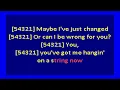 Loose Ends - Hangin' on a String (karaoke)