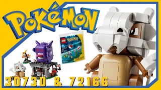 Lego Pokemon Cubone Gengar s Spooky Showdown Trainer Supplies 72166 30730 REVIEW