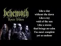Download Lagu Behemoth - O Father O Satan O Sun! (LYRICS / LYRIC VIDEO)