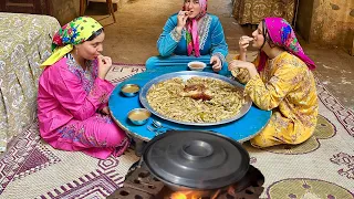 محشي الكانوون في بيت جدي محشي الدفا واللمة بتاعة زمان قبل ما البنات تتجوز 