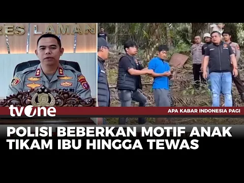 Cemburu Perlakuan ke Adiknya, Anak Tikam Ibu Hingga Tewas