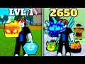 Blox Fruits Noob to Max With ONLY Fruit Dealer