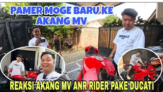 PAMER DUCATI PANIGALE KE AKANG MV | AKANKAH AKANG MV PANAS 🥵 BEGINI REAKSINYA