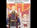Lagu Claude Visits Aug 😍 Who Made Me a Princess #anime #athy #shorts
