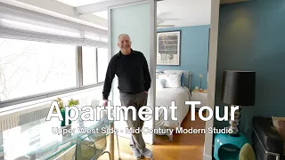 Why He Chose to Live in a 550 Sq Ft NYC Studio For 28 Years - FULL TOUR