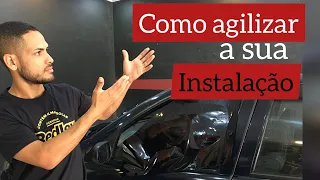 Curso de insulfilm- como cortar 2 películas ao mesmo tempo para agilizar o serviço.
