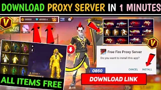 How To Download Proxy Server In Free Fire 💯😱🔥| Free Fire Proxy Server | Proxy Server Free Fire
