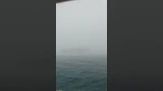 Culo de pollo, nice weather. Strong wind up to 50 knots and heavy rain. #shorts #liveaboard #storm