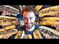 Trying 19 Philly Cheesesteaks in 24 Hours - Which One Is Best Taste Of The Town Bon Appetit