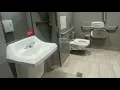 Zurn Toilet Flush in Family Restroom Target Kaneohe Oahu Hawaii USA Desensitization Training