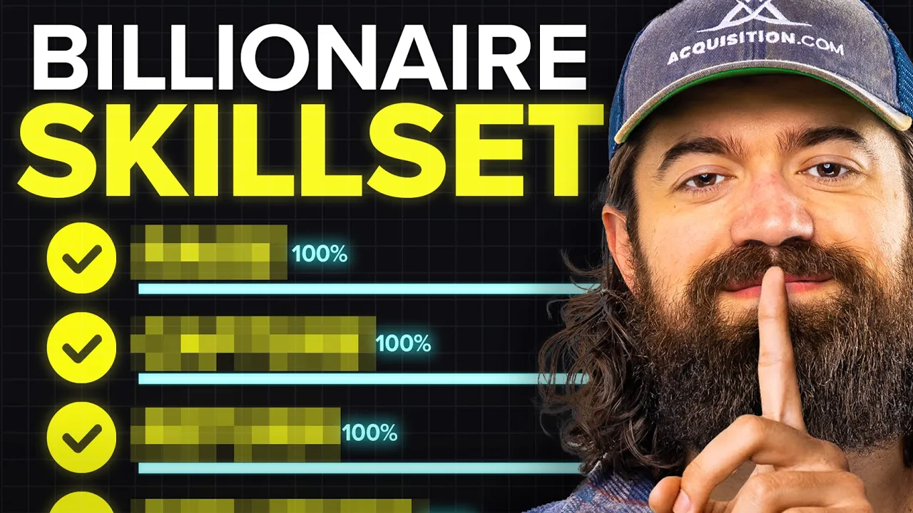 Outline Video The 4 RAREST skills on earth that make BILLIONAIRES...
