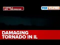Storm Tracker Films Damaging Tornado in Canton IL