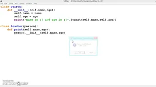 Inheritance in Python Application Programming 17CS664