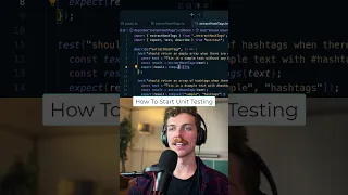 How To Start Writing Unit Tests