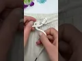 How to tie pants laces simply and fashionably #diy #crafting #crafts